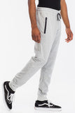 Men's Solid Heathered Jogger Size S-3XL