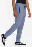 Men's Solid Heathered Jogger Size S-3XL