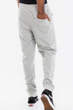 Men's Solid Heathered Jogger Size S-3XL