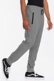 Men's Solid Heathered Jogger Size S-3XL
