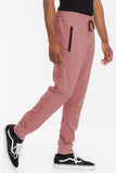 Men's Solid Heathered Jogger Size S-3XL