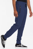 Men's Solid Heathered Jogger Size S-3XL