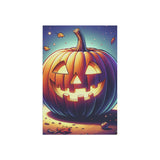 Halloween Garden Banner - Spooky Jack O Lantern Design
