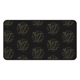 Elegant Monogram Desk Mat for Stylish Workspaces, Office Decor, Home Office Accessory, Desk Organizer, Birthday Gift