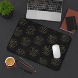 Elegant Monogram Desk Mat for Stylish Workspaces, Office Decor, Home Office Accessory, Desk Organizer, Birthday Gift