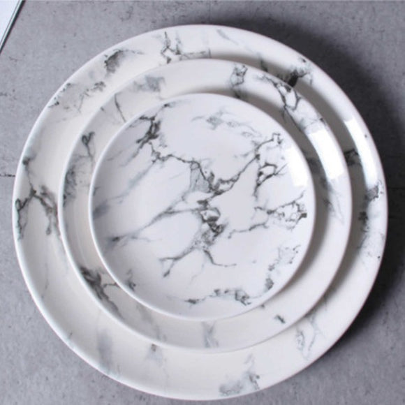 Marble Round Plate-8