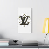 Luxurious Stretched Canvas Art - Designer Inspired Home Decor, Wall Art, Modern Art Piece, Gifts for Fashion Lovers, Home Office Decor