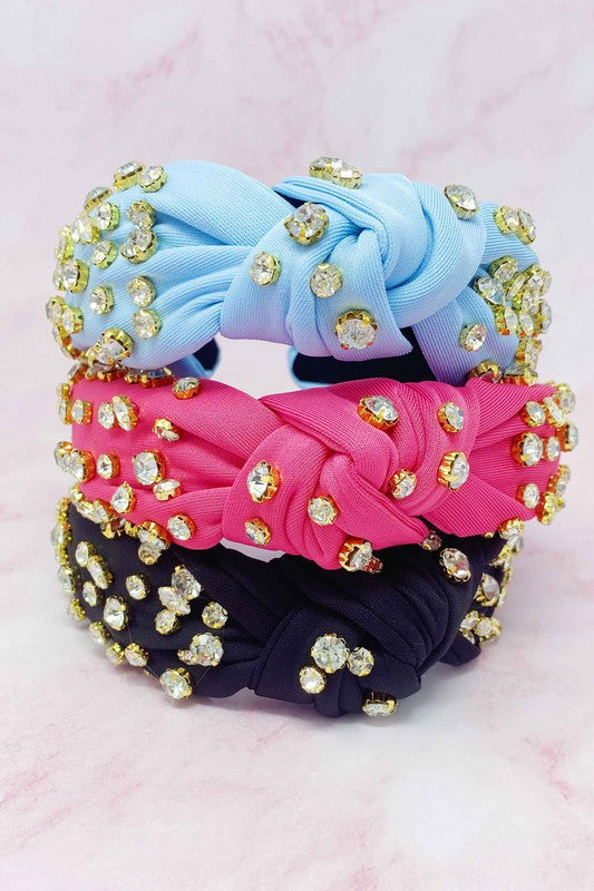 Diamonds All Over Headband- 3 colors