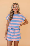 Striped 2 Piece Set  S-XL
