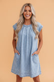 Blue Jean Dress S-XL
