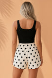 Polka Dot High Waist Shorts S-XL