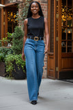Casual Blue Jeans -High waisted