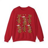 Gingerbread Unisex Crewneck Sweatshirt - Cozy Comfort for Colder Months