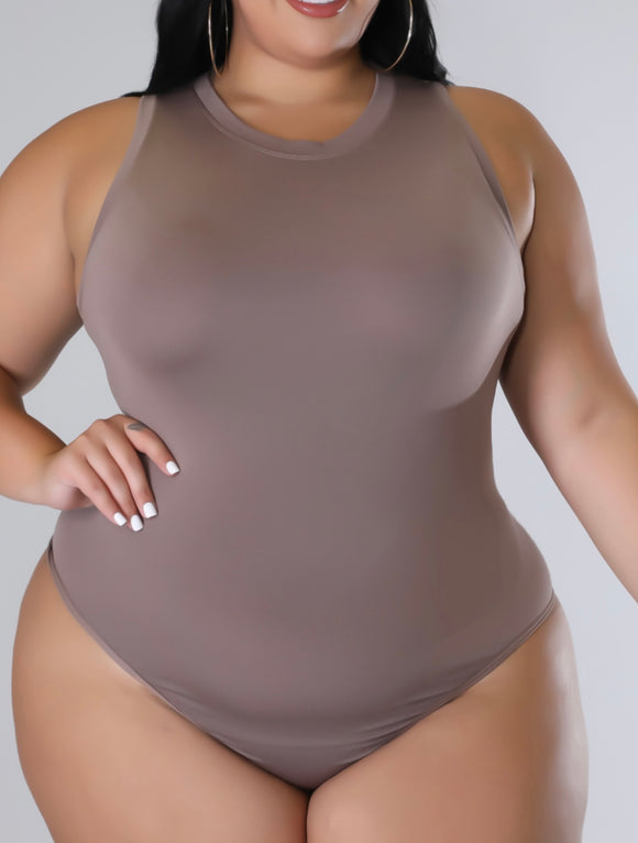 Mocha Bodysuit (Curvy)