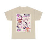 Pink Mushroom Tee- Sizes S-5X