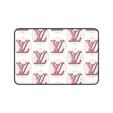Chic Pink Monogram Desk Mat, Stylish Workspace Decor for Home Office, Gift for Her, Fashionable Desk Accessory, Modern Desk Pad, [...]