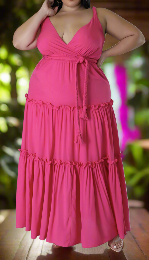 Just Beachy Dress! (Pink)