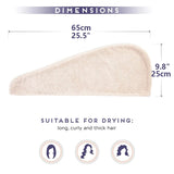Solid Color Hair Towel
