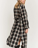 Plaid Long Shirt Sizes 1X-3X 3 Colors Available