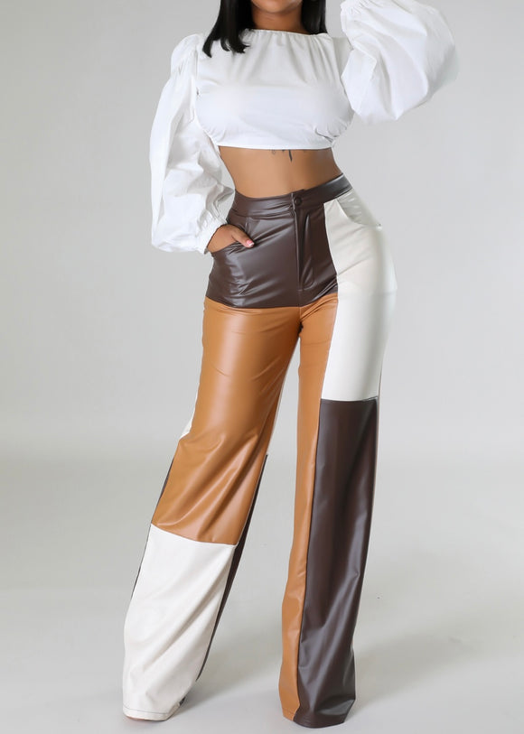 Fall patch pants