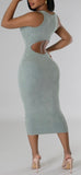 Light Moss Dress