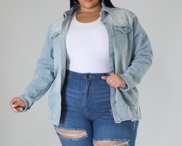 Curvy Jean jacket