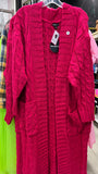 Fuchsia Cardigan