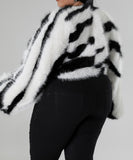 Black and White Fur