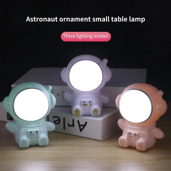 Mini Astronaut Spaceman LED Night Light 3 Light Modes