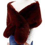 Soft Short Hair Shawl