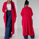 Fuchsia Cardigan