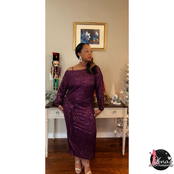 Sparkling Purple Passion Dress