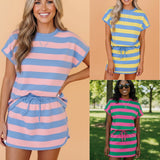 Striped 2 Piece Set  S-XL