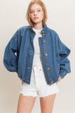 Jean Bomber Jacket (S-L)