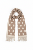 Reversible Polka Dot Scarf -3 Colors