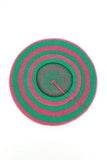 Pink and Green Beanie