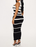 Double Stripe Sweater Dress (S-L)