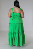 Just Beachy Dress! (Green)