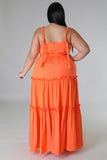 Just Beachy Dress! (Orange)