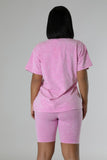 Summer Short Set (S-XL) Pink
