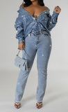 Shimmer Me Down Top/Jacket
