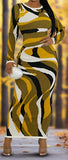 Yellow Fall Dress (S-XL)