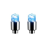 2/4/8Pcs Colorful LED Wheel Lights Car Tire Valve Caps Neon Light Universal Motorcycle Bicycle Valve Cover Auto Accessories