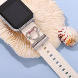 5pcs/set Disney Minnie Diamond Strap Decoration Rings for Apple Band