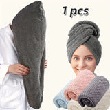 Solid Color Hair Towel