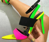 Nightlife Neon Heel