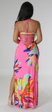 Criss Cross Palm Dress