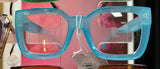 Fashion Glasses (clear blue)