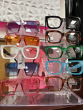 Fashion Glasses (clear blue)