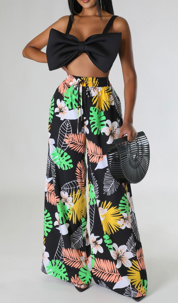 Miami Pants: Black S-XL
